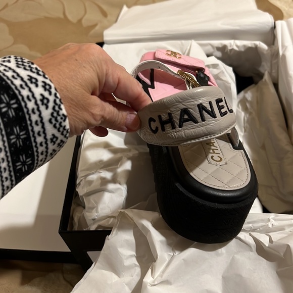 Chanel Multi-coloured Dad Sandals - Picture 2 of 8